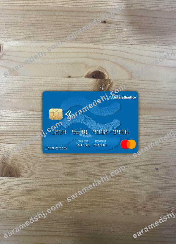 Cabo Verde Banco Inter-Atlântico bank mastercard photolook front